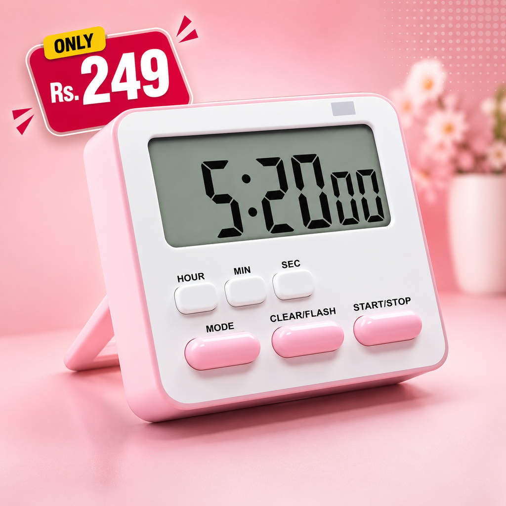 Digital Timer Loud Alarm Timer Magnetic Timer Stopwatch for Cooking Digital Timer with Alarm Digital Timer for Students